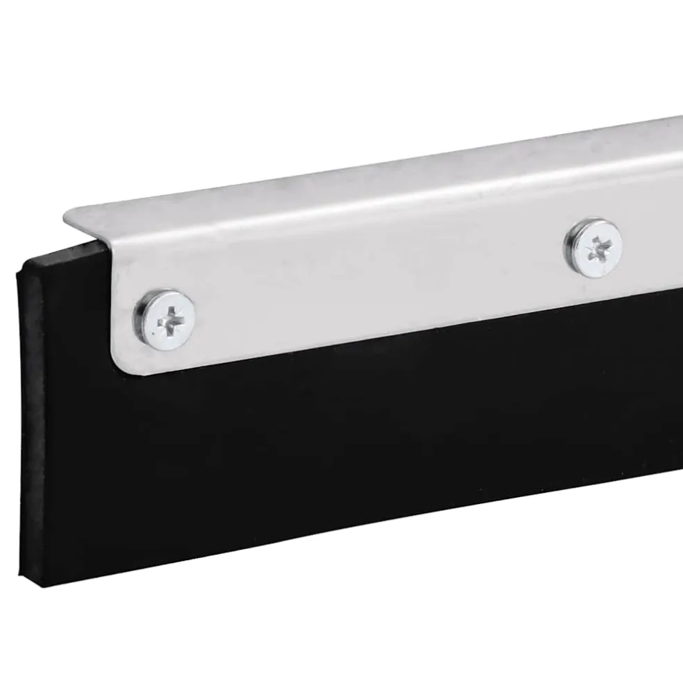 vidaXL Vloerwisser 45x122,5 cm staal en rubber