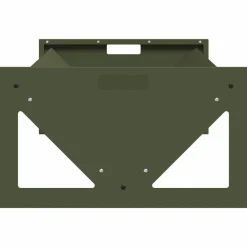 vidaXL Voederbak voor vee Olijfgroen 108 x 50 x 28 cm 10 kg