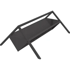 vidaXL Voederbak voor vee Zwart 111 x 76 x 38 cm 10 kg