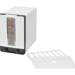 vidaXL Voedseldroger met 10 lades 550 W wit