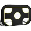 vidaXL Voetbaldoel met doelwit 120x80x80 cm polyester