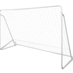 vidaXL Voetbalgoals 2 st 240x90x150 cm staal