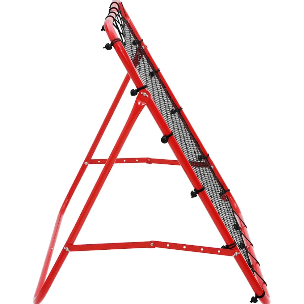 vidaXL Voetbal kickback rebounder verstelbaar 100x100 cm
