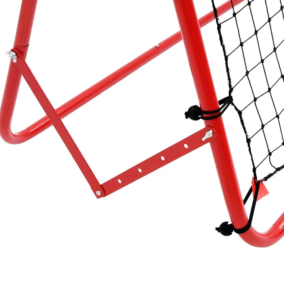 vidaXL Voetbal kickback rebounder verstelbaar 100x100 cm