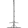 vidaXL Voetbal rebounder 366x90x183 cm HDPE zwart