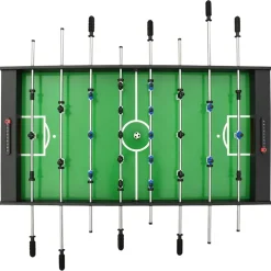 vidaXL Voetbaltafel inklapbaar 121x61x80 cm zwart
