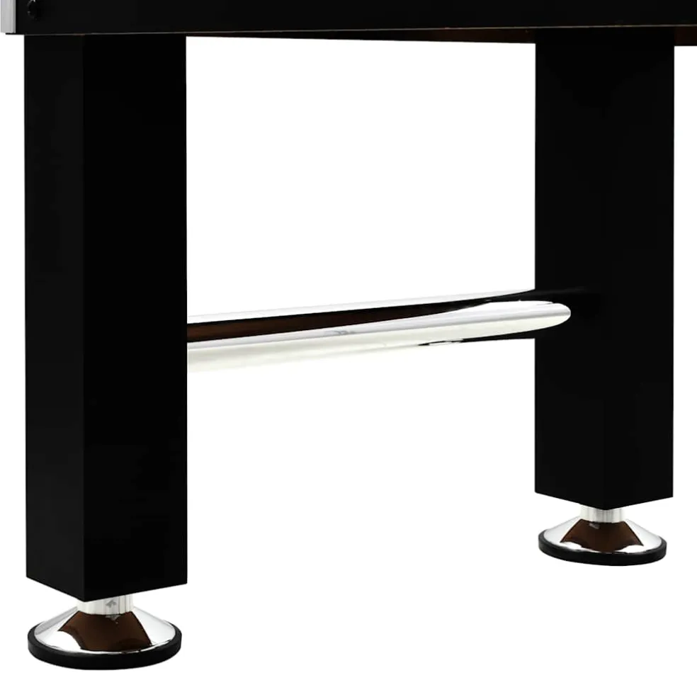 vidaXL Voetbaltafel 60 kg 140x74,5x87,5 cm staal zwart