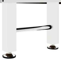 vidaXL Voetbaltafel 60 kg 140x74,5x87,5 cm staal wit