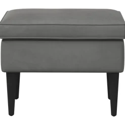 vidaXL Voetenbank Donkergrijs 55 x 35 x 41 cm Fluweel