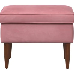 vidaXL Voetenbank Roze 55 x 35 x 41 cm Fluweel