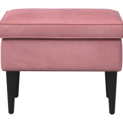vidaXL Voetenbank Roze 55 x 35 x 41 cm Fluweel