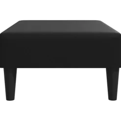 vidaXL Voetenbank 77x55x31 cm kunstleer zwart