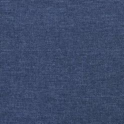 vidaXL Voetenbank 45x29,5x35 cm stof en kunstleer blauw
