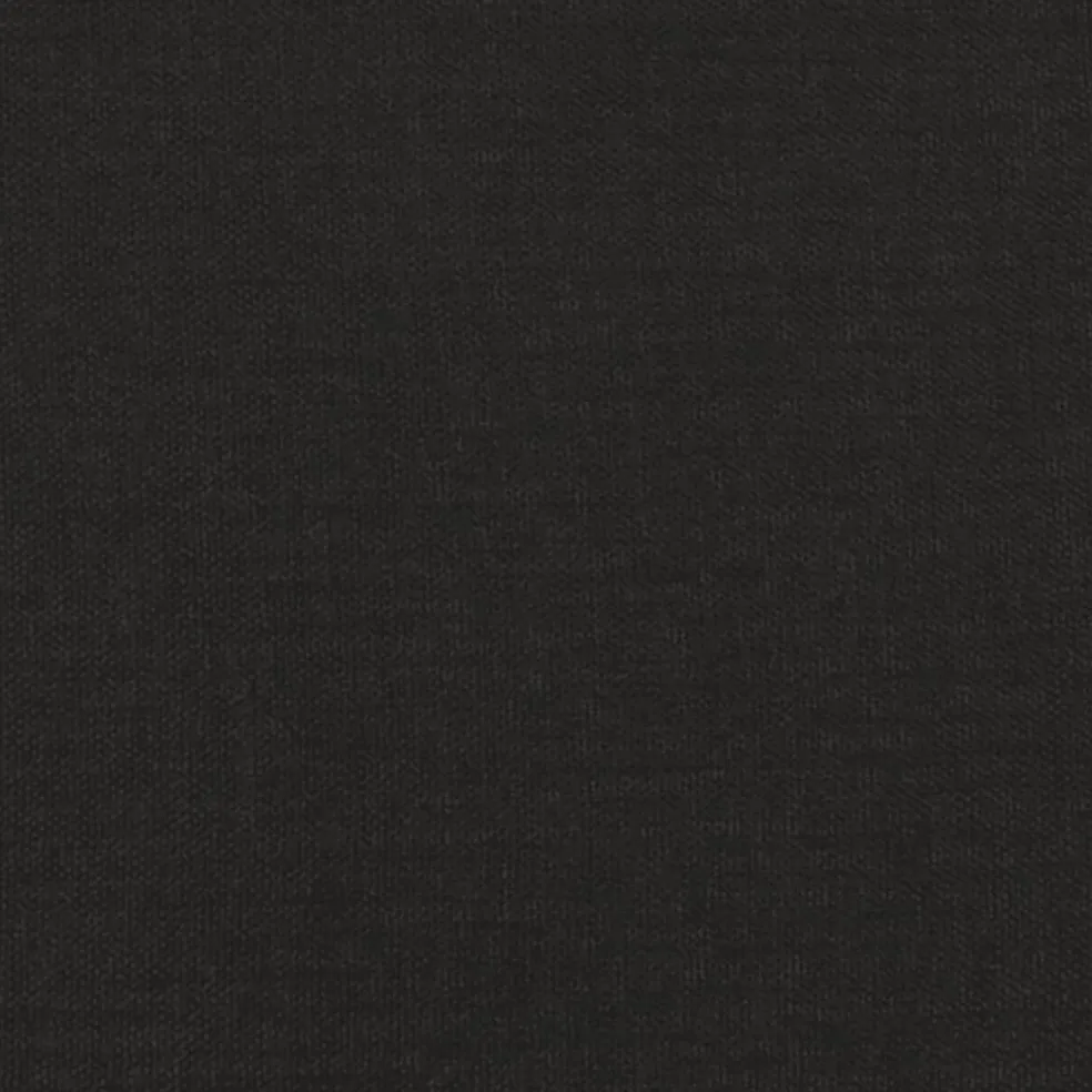 vidaXL Voetenbank 45x29,5x35 cm stof en kunstleer zwart