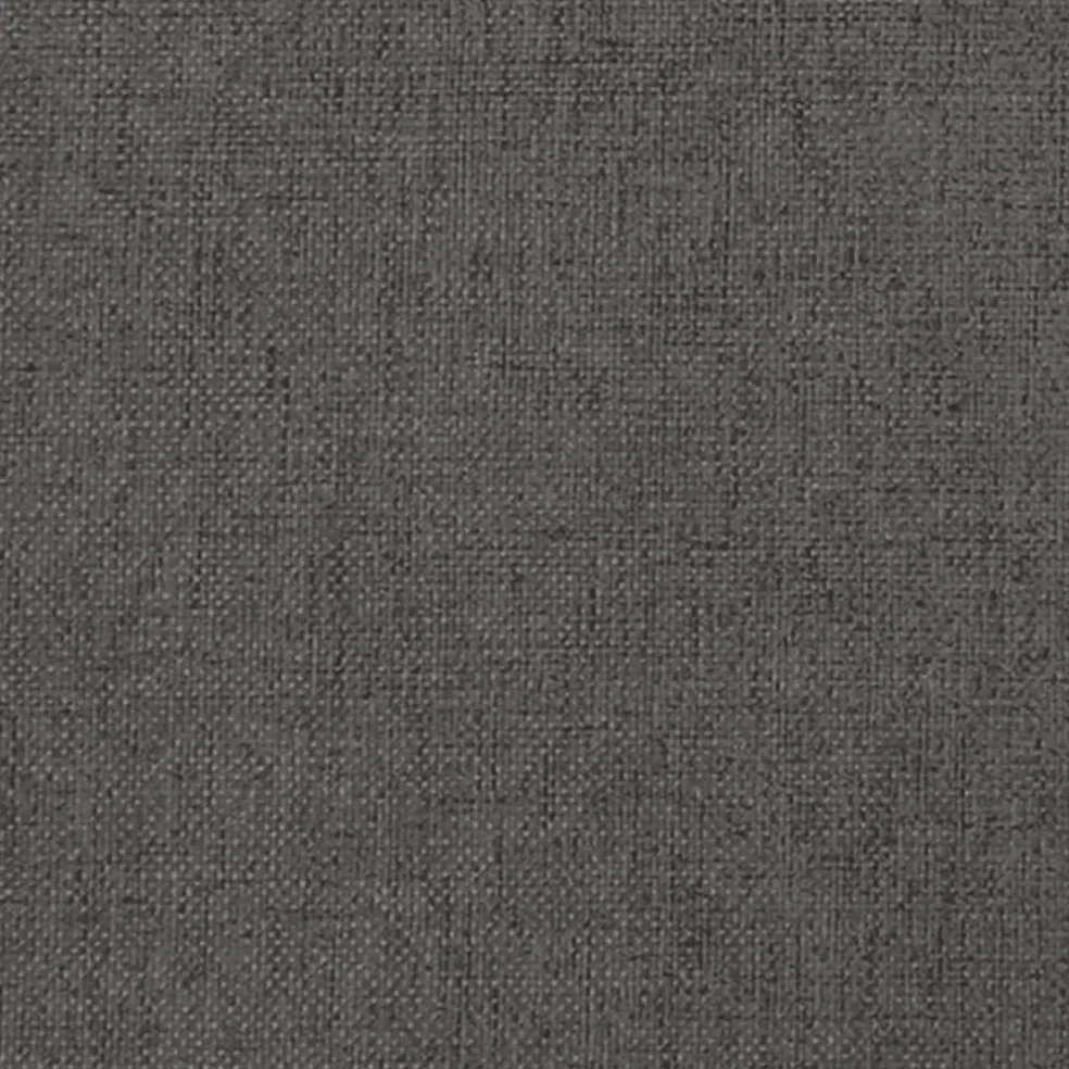 vidaXL Voetenbank 45x29,5x35 cm stof en kunstleer donkergrijs