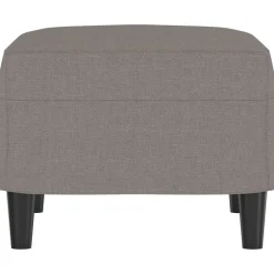 vidaXL Voetenbank 60x50x41 cm stof taupe