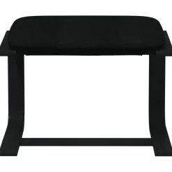 vidaXL Voetenbank 51x41x40 cm stof zwart