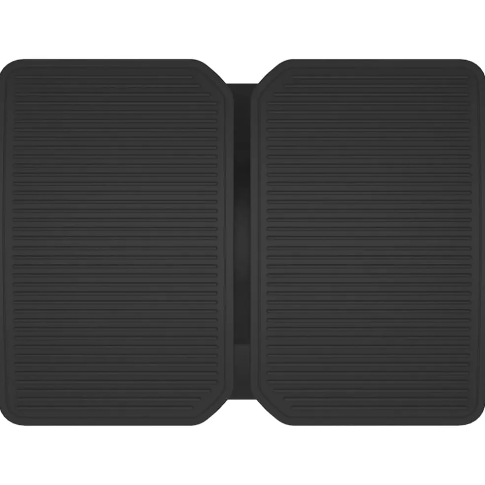 vidaXL Voetensteun 43,5x32,5x10,5 cm zwart
