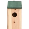 vidaXL Vogelhuisjes 8 st 12x12x22 cm hout