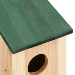 vidaXL Vogelhuisjes 8 st 12x12x22 cm hout