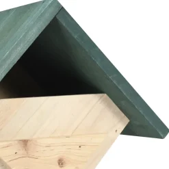 vidaXL Vogelhuisjes 4 st 24x16x30 cm vurenhout