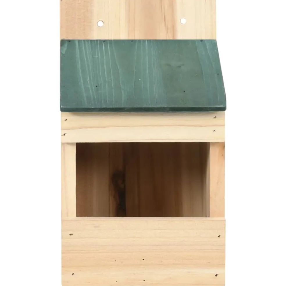 vidaXL Vogelhuisjes 4 st 12x16x20 cm vurenhout