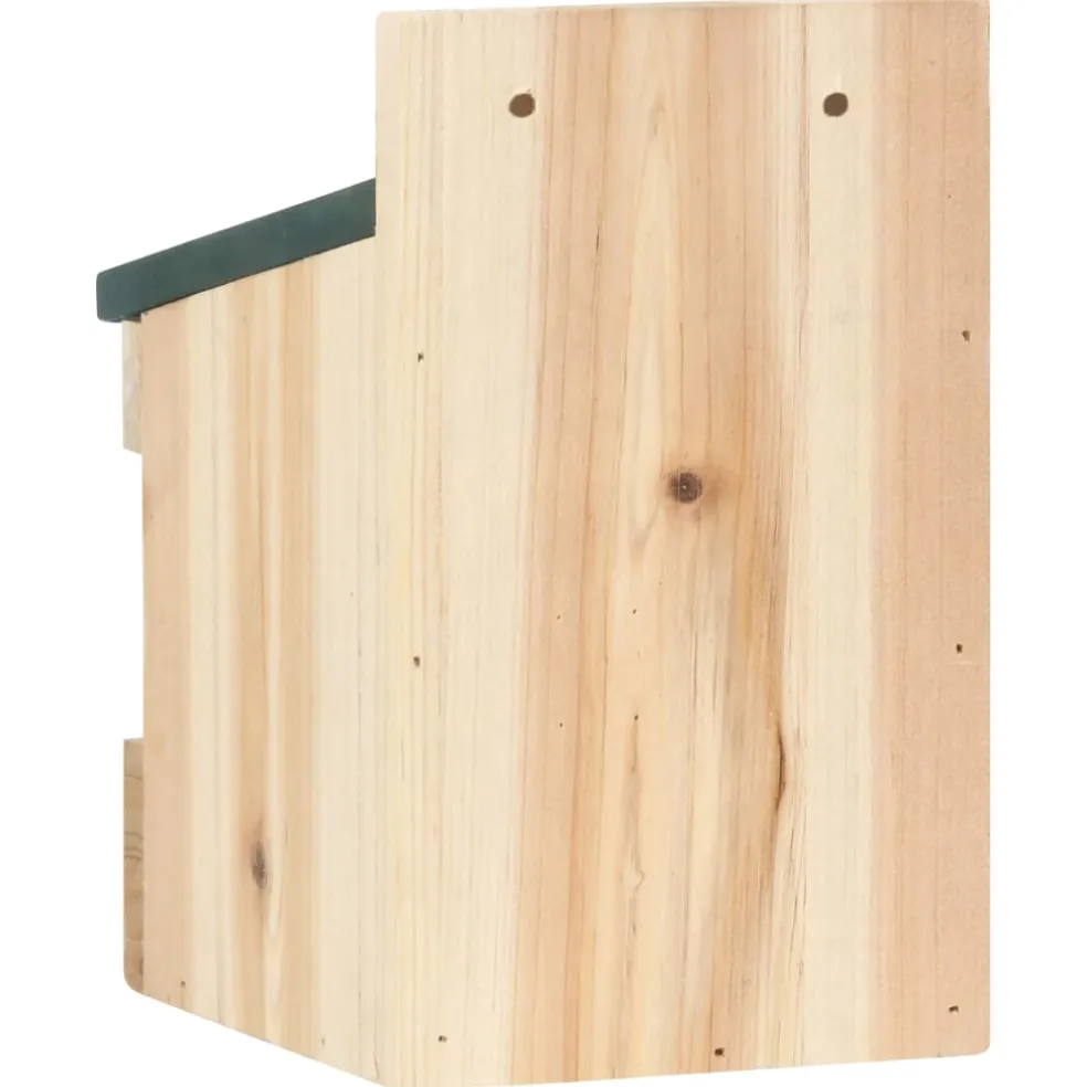 vidaXL Vogelhuisjes 4 st 12x16x20 cm vurenhout