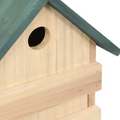 vidaXL Vogelhuisjes 4 st 23x19x33 cm vurenhout