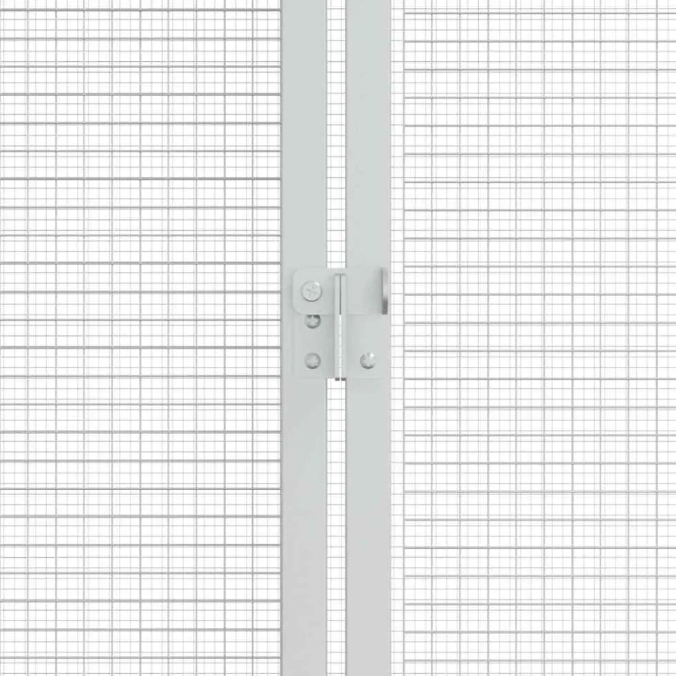 vidaXL Vogelkooi Antraciet 210 x 304 x 213 cm
