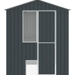 vidaXL Vogelkooi Antraciet 215 x 210 x 247 cm