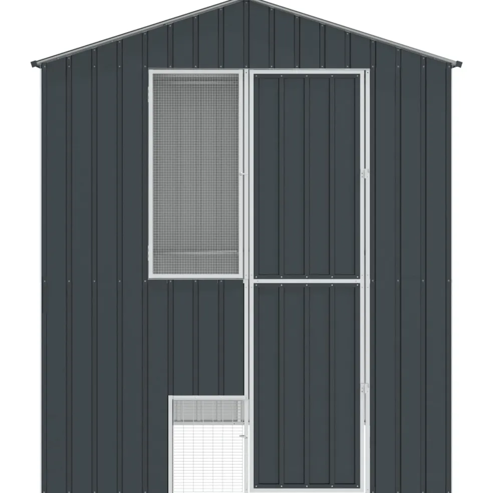 vidaXL Vogelkooi Antraciet 215 x 210 x 247 cm