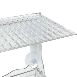vidaXL Vogelvoederbakken voor raam 2 st 30x12x15 cm acryl