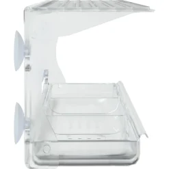 vidaXL Vogelvoederbakken voor raam 2 st 30x12x15 cm acryl