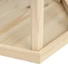 vidaXL Vogelvoeder staand 33x110 cm massief vurenhout