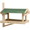 vidaXL Vogelvoeder 35x29,5x21 cm massief hout