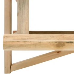 vidaXL Vogelvoeder 35x29,5x21 cm massief hout
