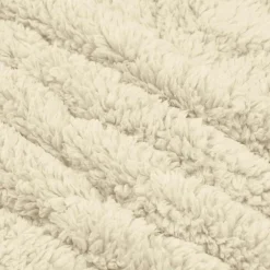 vidaXL Vol jaar dekbed Crème 135 x 200 cm Microfiber en Teddy fleece