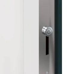 vidaXL Voordeur Antracietkleurig 88 x 200 cm PVC