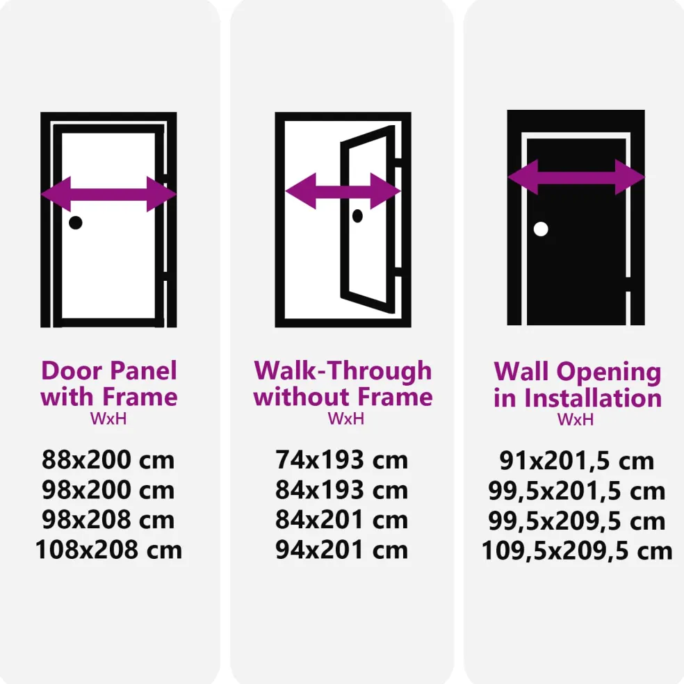 vidaXL Voordeur Wit 88 x 200 cm PVC