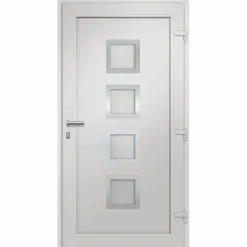 vidaXL Voordeur 88x200 cm antraciet