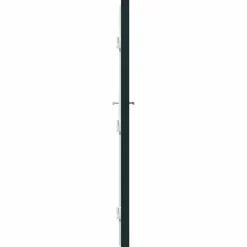 vidaXL Voordeur 88 x 200 cm PVC Antraciet