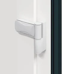 vidaXL Voordeur 88 x 200 cm PVC Antraciet