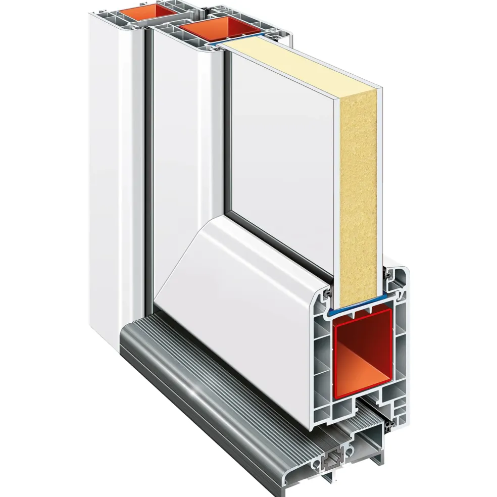 vidaXL Voordeur 88 x 200 cm PVC Wit