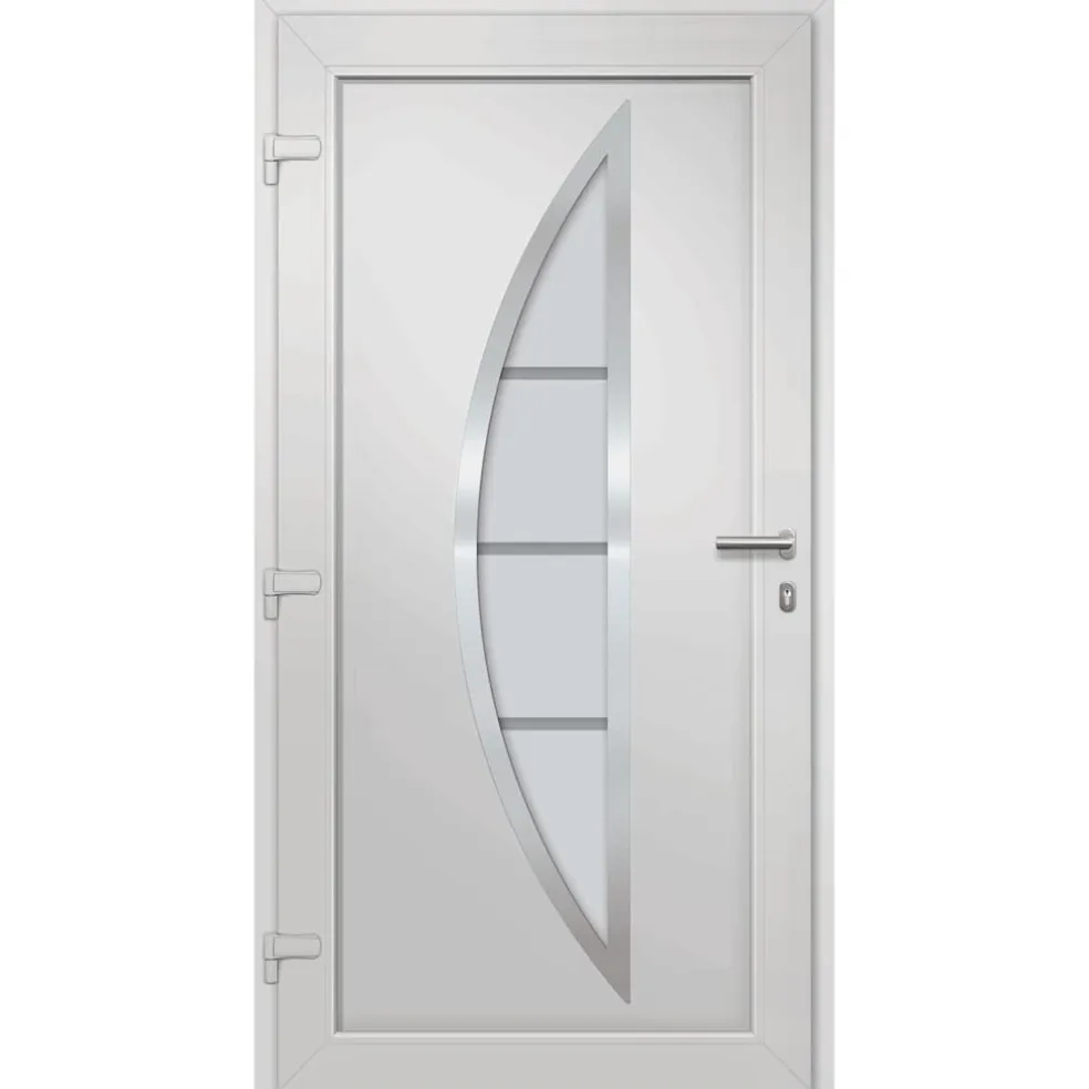 vidaXL Voordeur 88x200 cm wit