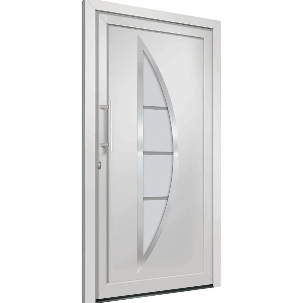 vidaXL Voordeur 88x200 cm wit