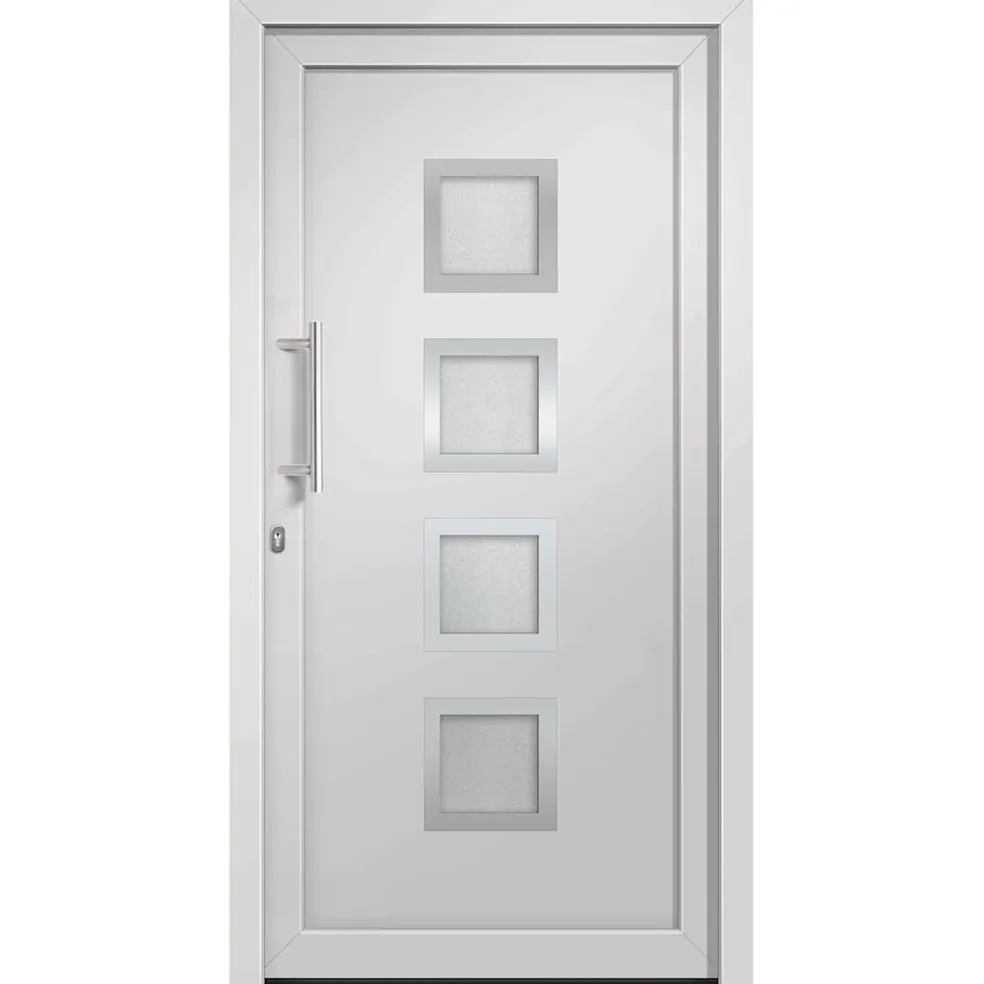 vidaXL Voordeur 108x200 cm wit