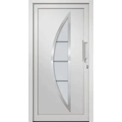 vidaXL Voordeur 98x208 cm wit