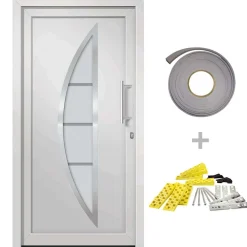 vidaXL Voordeur 98x208 cm wit