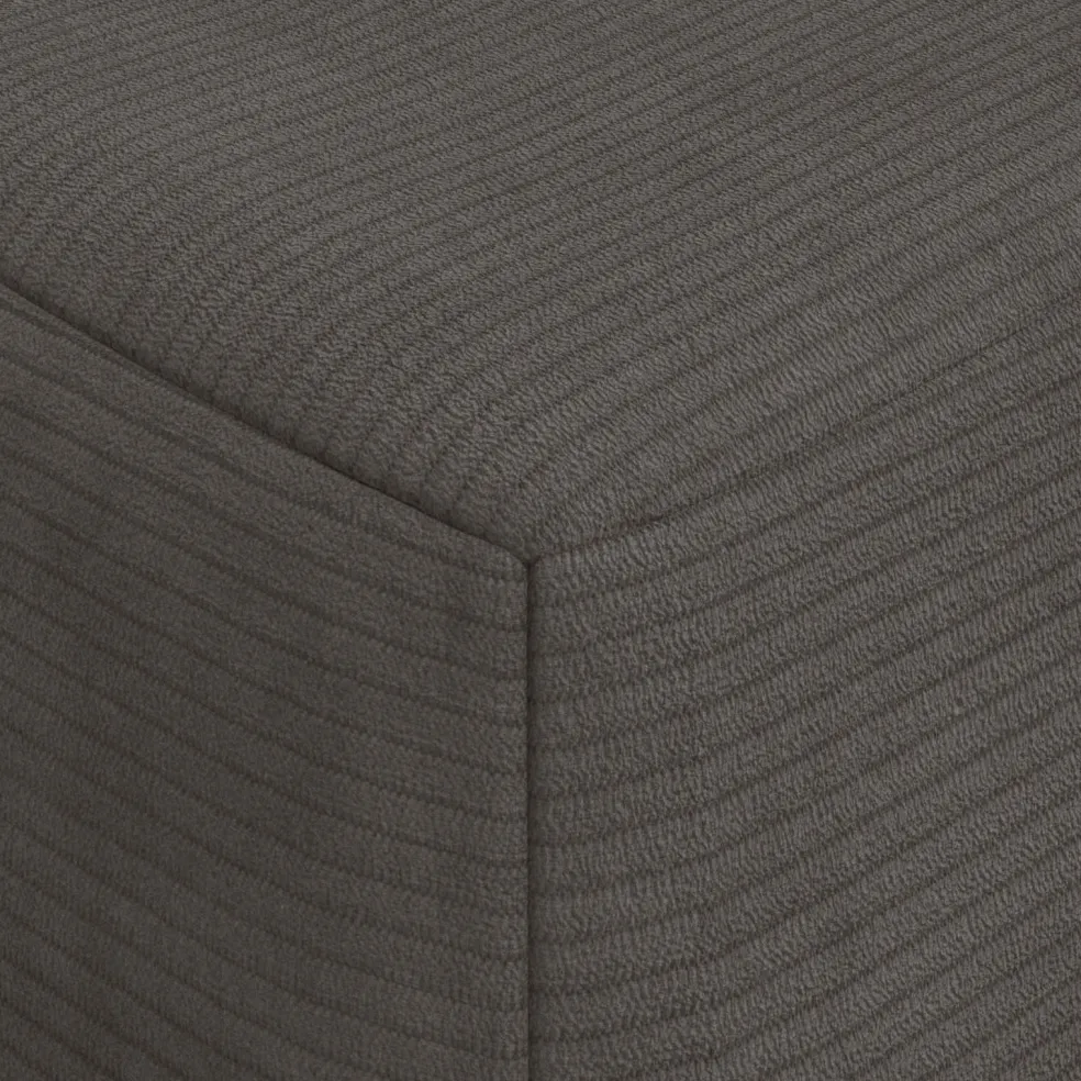 vidaXL Vouwbare Bankbed Donkergrijs 60 x 70 x 41 cm Stof