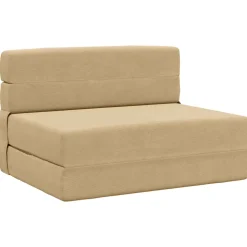 vidaXL Vouwbare Bankbed Groen Grijs 70 x 72 x 60 cm Stof